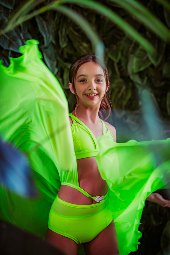 Butterfly Skirt - Neon