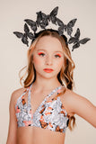 Butterfly Print Convention Top