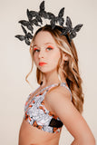 Butterfly Print Convention Top