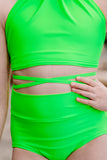 Neon Glow High Waist Briefs