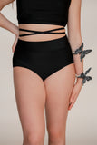 Solid High Waist Briefs