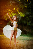 Golden Lace Bra Top