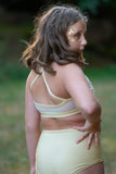 Golden Flowers Bra Top