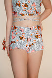 Butterfly Dream High Waist Shorts