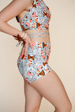 Butterfly Dream High Waist Shorts