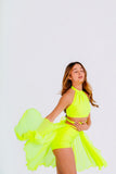 Neon Glow - Butterfly Skirt