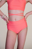 Solid High Waist Briefs