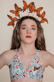 Butterfly Print Convention Top