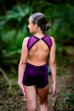 Bella Velvet Bodysuit Shorts