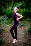 Bella Velvet Bodysuit Leggings