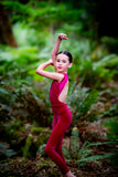 Bella Velvet Bodysuit Leggings