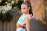 Studio Colors Crop Top - Pastel White